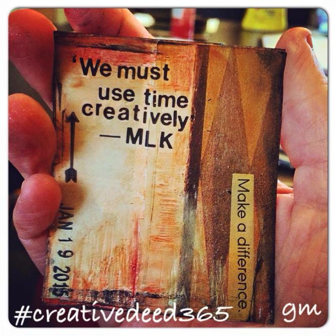 Creative Deed 365: January Offerings | creativity in motion